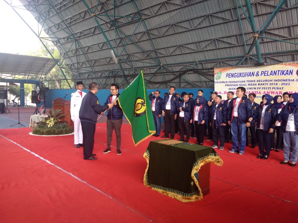 Agus Triansyah Pimpin PELTI Riau 2018-2023