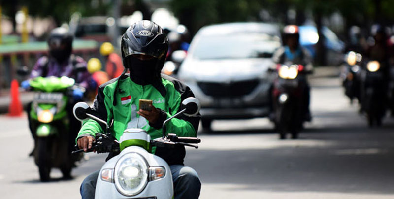Jangan Khawatir! Ojol di Pekanbaru Tetap Boleh Beraktivitas