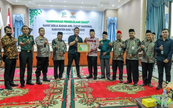 Wabup Husni:  BAZNAS Siak Harus Mampu Merumuskan Program Cerdas