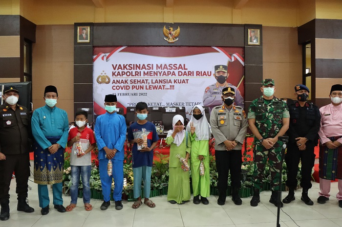 Vaksinasi Massal Secara Nasional, Rohil Targetkan 7.000 Dosis
