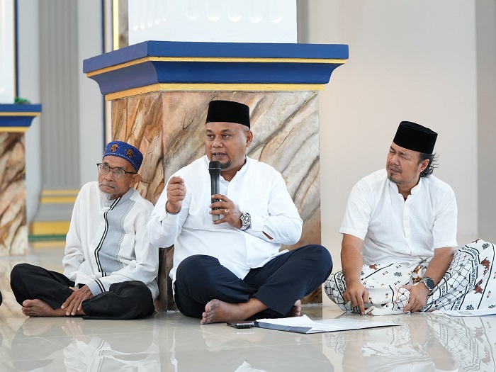 Syamsurizal Tampung Aspirasi Pembenahan Jalan Poros Kampung di Pusako