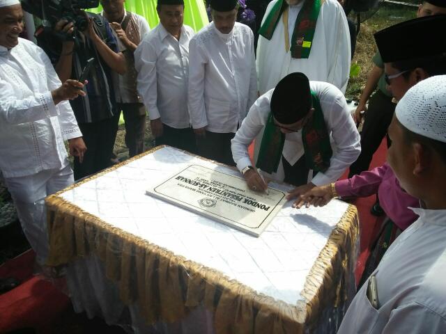 Bupati Rohil Resmikan Pondok Pasentren As-Sunnah