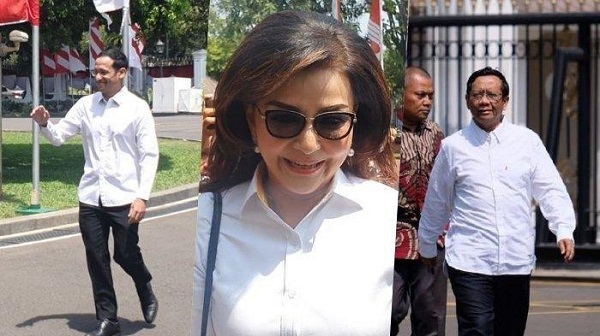 Mahfud MD, Nabiel Makarim,  Erick Thohir, Christiany Paruntu, Tito Karnavian Satu Per Satu Menghadap, Inikah Calon Menteri Baru Jokowi?