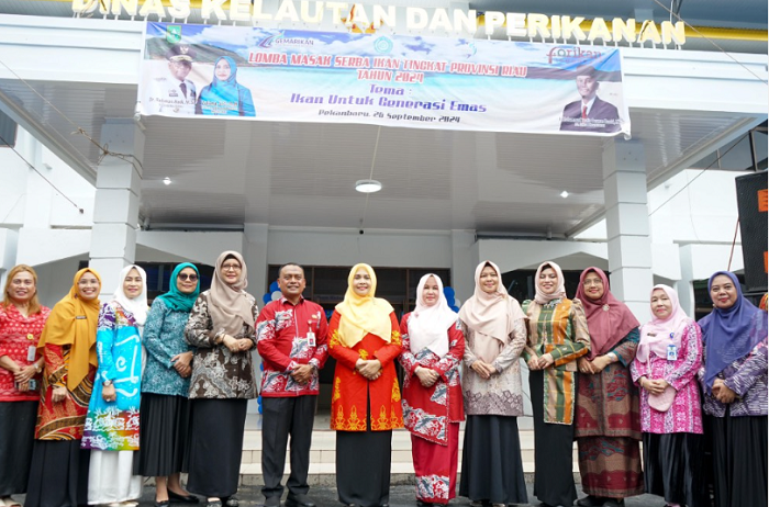 Hadiri Lomba Masak Serba Ikan, Pjs Ketua TP-PKK Siap Naikan Angka Konsumsi Ikan Kota Dumai