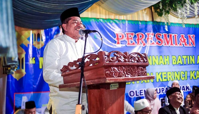 Bupati Siak Resmikan Pengoperasian Masjid Sabilul Jannah Batin Ahmad Dang Kerinci Kanan