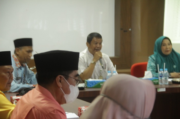 Sekretaris Daerah Indragiri Hulu Ir. H. Hendirzal, M.Si Pimpin Rapat koordinasi dan Perumusan Konsep Penanganan ATS