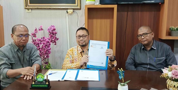 Unri  Kerja Sama Pengembangan Riset dengan PT Pelindo
