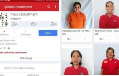 TEGA BANGET...TKW Indonesia Dijual di Situs Jual Beli, Pemerintah Geram
