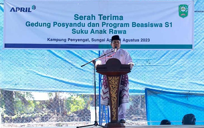 Bupati Siak: Terima Kasih PT RAPP, Sudah Membantu Warga Kampung Penyengat