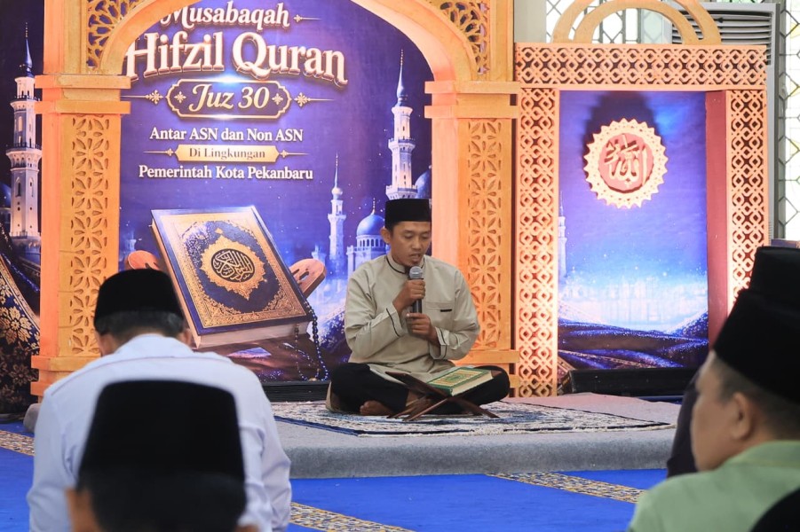 Wako Pekanbaru Pacu ASN Cintai Al-Qur’an, Juara Tahfidz Diganjar Hadiah Umrah