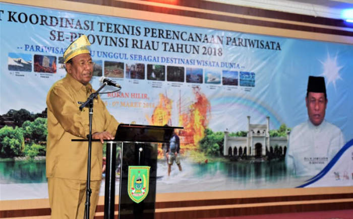 Plt Gubri Sebut Pemprov Riau Tetap Berkomitmen Dorong Sektor Pariwisata