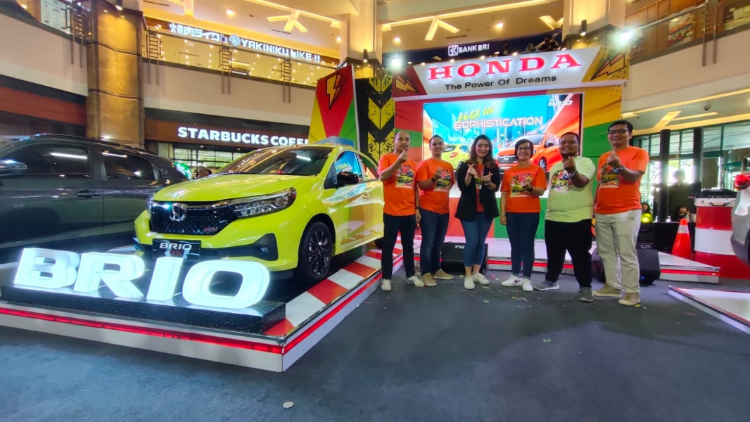 New Honda Brio Resmi Meluncur di Pekanbaru, Segini Harganya