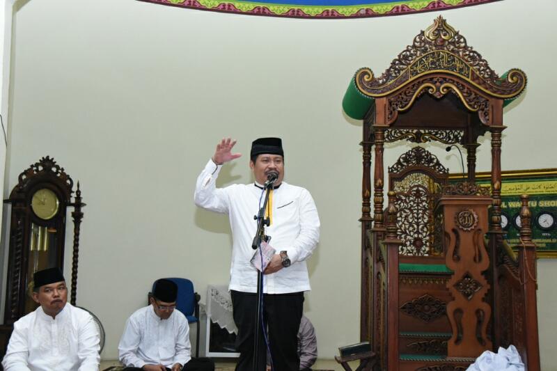 Bupati Amril Safari Ramadhan di Siak Kecil