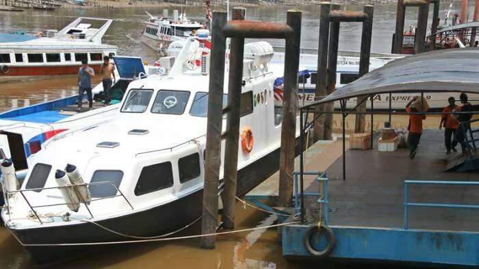 Dishub Sebut Jumlah Penumpang di Pelabuhan Sei Duku Pekanbaru Masih Normal