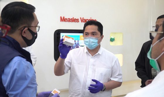 Ungkap Alasan Indonesia Gunakan Vaksin Asal Tiongkok, Erick Thohir: Itu Ada Bukti Black and White yang Kita Bisa Paparkan