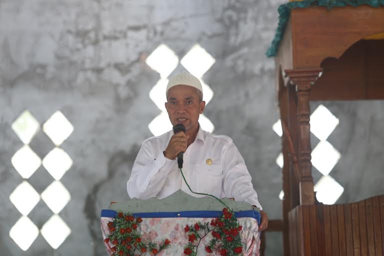 Wabup Said Hasyim Beri Tausiah Kepada Para Pegawai dan Tenaga Honorer Meranti
