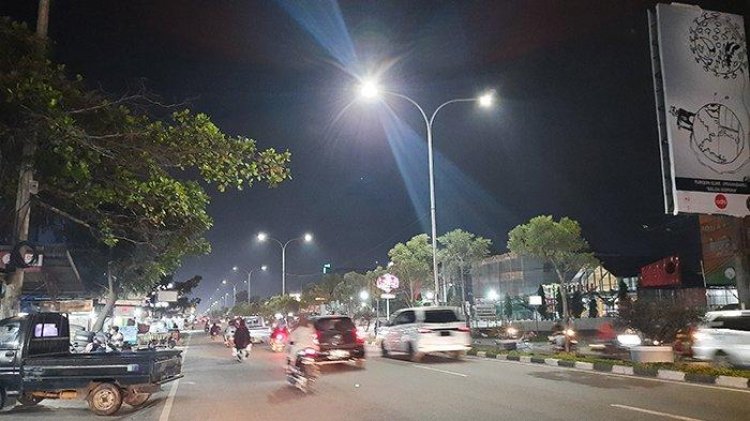 Dishub Rencanakan Pemasangan 230 Titik  Baru Lampu Jalan
