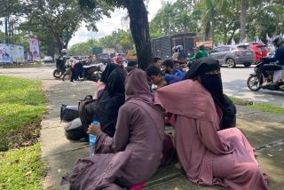 13 Warga Rohingya Terdampar di Pekanbaru