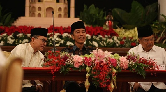 Di Depan Zulkifli Hasan dan Fahri Hamzah, Jokowi Bicara Serius Pindahkan Ibu Kota dari Jakarta