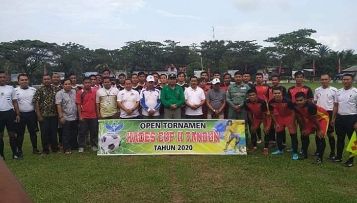 Dibuka Camat, 50 Klub Ramaikan Open Turnamen Kades Tandun Tahun 2020