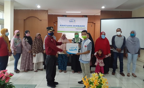 Rumah Yatim Kembali Salurkan  Paket Sembako untuk Masyarakat di Dua  Kecamatan Kota Pekanbaru 