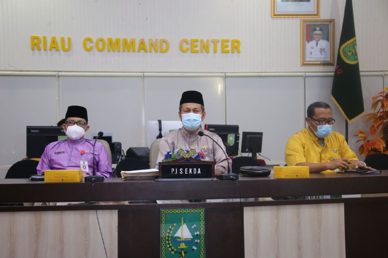 Pj Sekdaprov Riau Hadiri Rakor Gubernur Sebagai Wakil Pemerintah Pusat