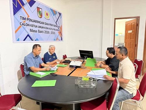 Jelang Pengembalian Formulir, 3 Bacalon Ramaikan Kontestasi Ketua KONI Pekanbaru