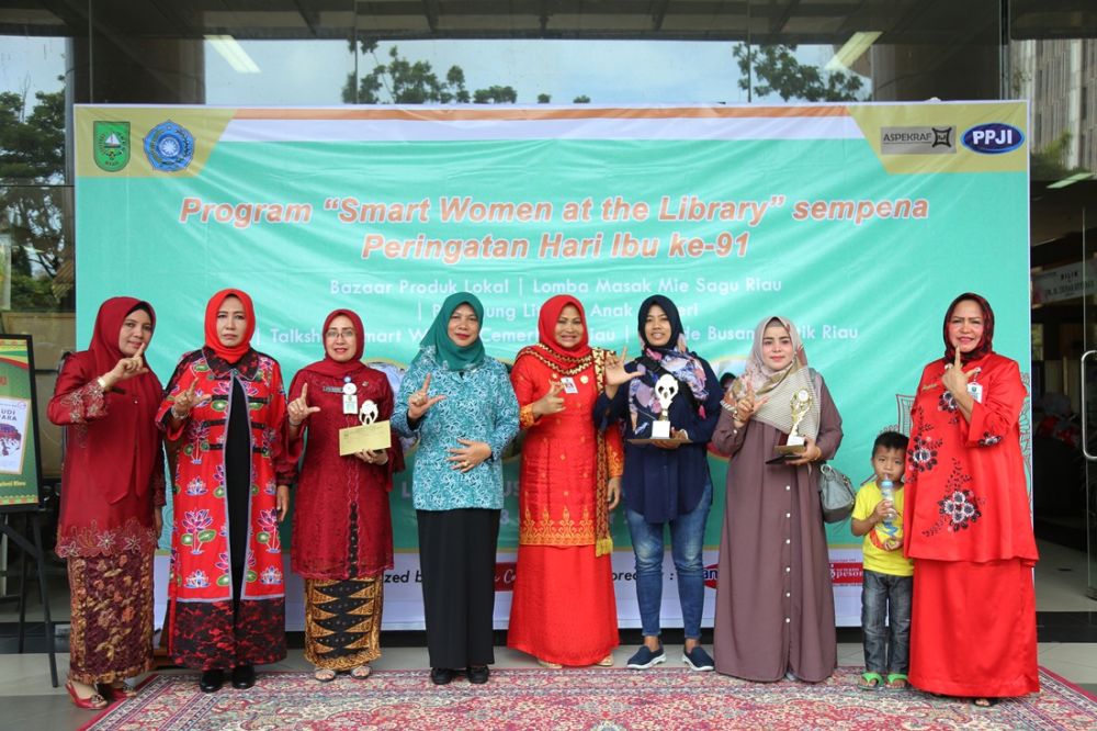 Peringati Hari Ibu, Dispersip Riau Gelar 