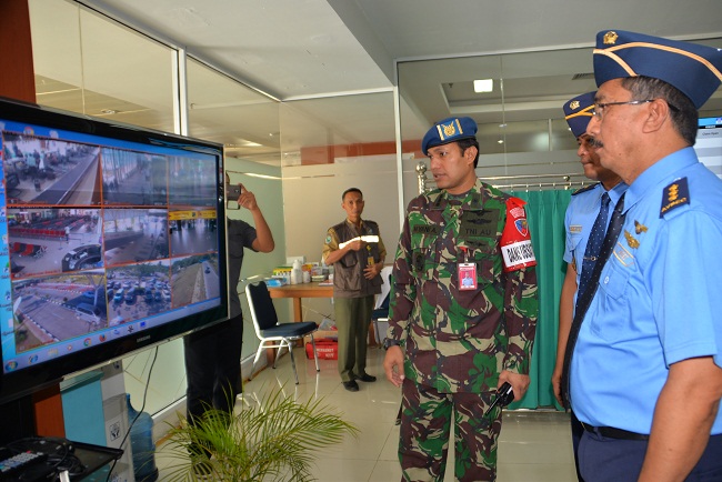 Gelar Apel Pasukan, Lanud Roesmin Nurjadin Tingkatkan pengamanan Bandara SSK II