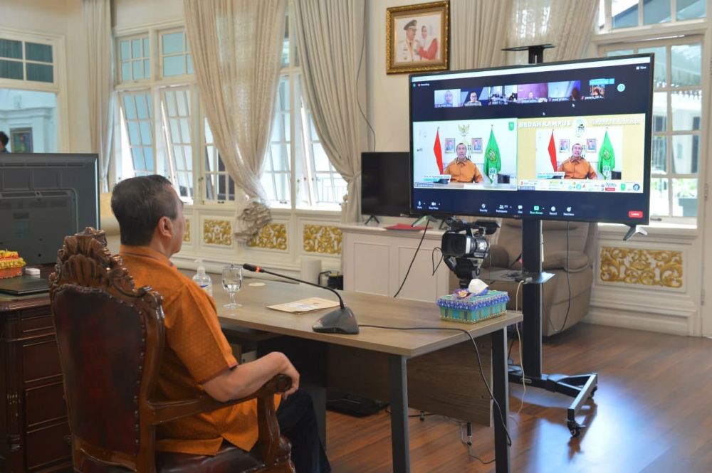 Gubri Ajak Mahasiswa Tetap Kampanyekan Protokol Kesehatan