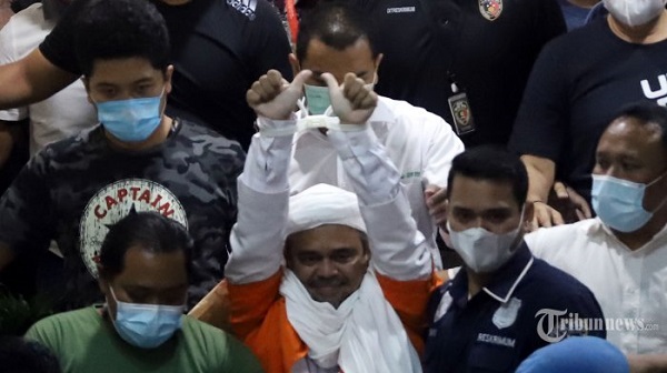 Ditahan, Habib Rizieq Dalam Kondisi Sehat, Hanya Pesannya Terus Berjuang!