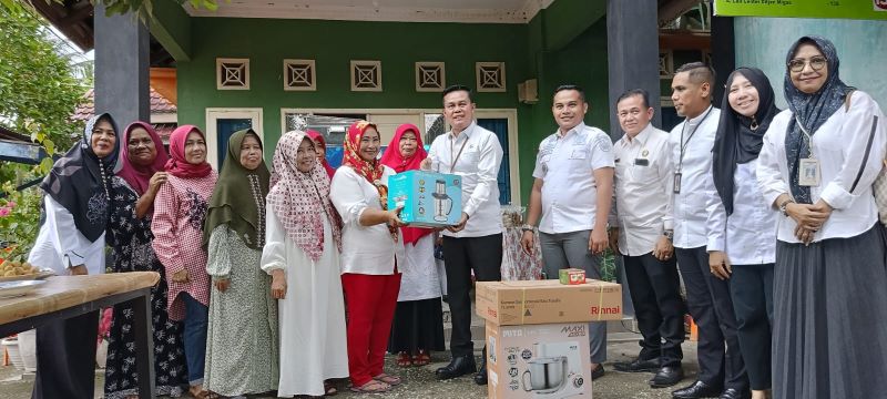 DKP Launching Kampung Pangan Olahan  Lokal di  Sakuntala Tangkerang Utara