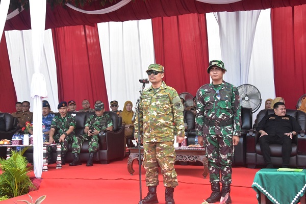 Upacara Pembukaan, Wakil Bupati Bengkalis Sebut TMMD Mempererat Kemanunggalan