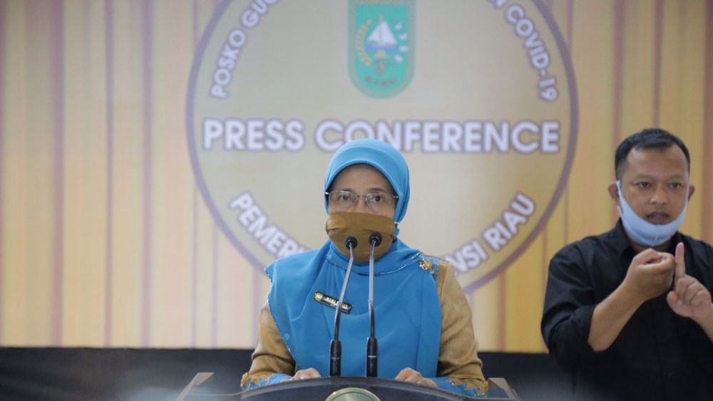 Nihil Pasien Sembuh, Riau Tambah 5 Kasus Positif Covid-19, Pasien Warga Siak dan Kampar