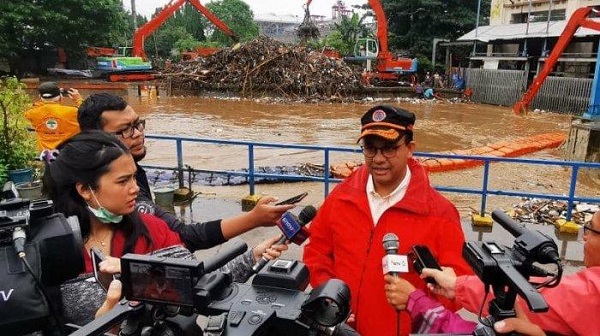 Jakarta Kebanjiran Lagi, Tweet Anies #WajahBaruJakarta Diserbu Netizen