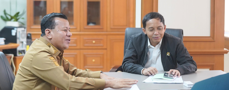 Bupati Kuansing Bertemu Menteri Kehutanan, Bahas 272 Ribu Ha Lahan Rakyat Masuk Kawasan Hutan