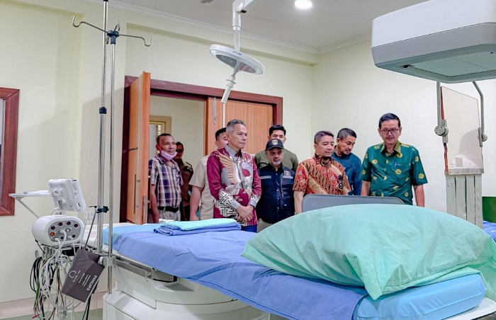 Perdana di Dumai Kota Idaman, Sekda Resmikan Cath Lab RSUD dr Suhatman MARS