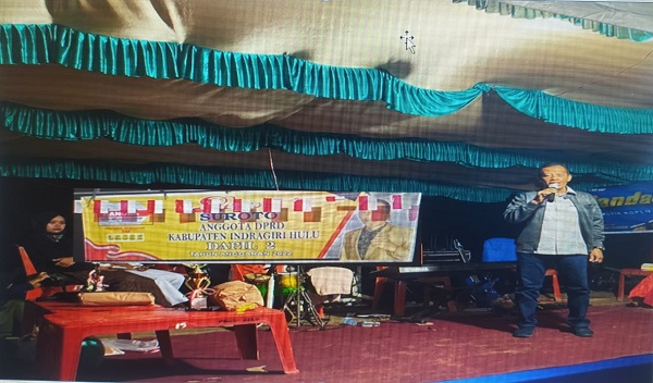 Anggota DPRD  Inhu Suroto Serap Aspirasi Masyarakat Tiga Desa di Kecamatan Batang Cinaku