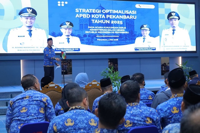 Wali Kota Pekanbaru Paparkan Sejumlah Strategi untuk Optimalisasi APBD