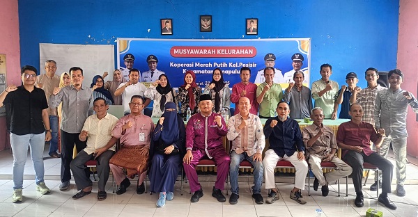 Percepatan Pembentukan Koperasi Merah Putih, Kelurahan Pesisir Gelar Muskel