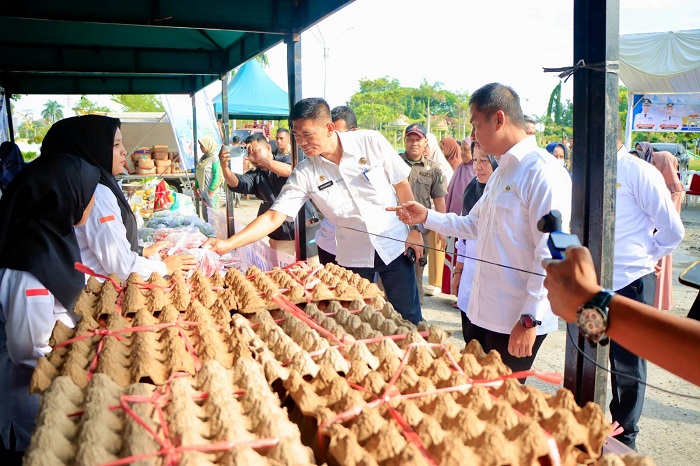 Pemkab Kampar Gelar GPM Jelang Idul Adha di Taman Kota
