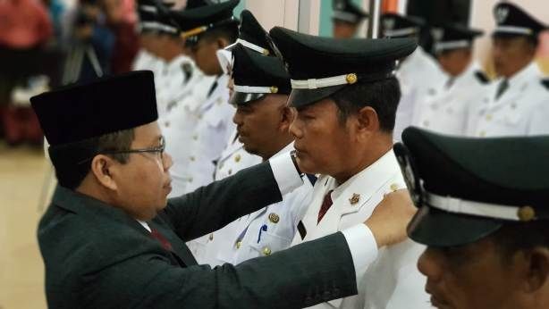 Bupati Kepulauan Meranti Lantik 23 Penjabat Kepala Desa