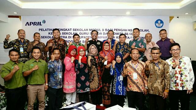 Program School Improvement PT RAPP Perkuat Kapasitas Guru SD di Riau