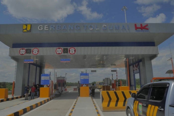 1 Tahun Beroperasi 4 Juta Kendaraan Melintas di Jalan Tol Pekanbaru - Dumai