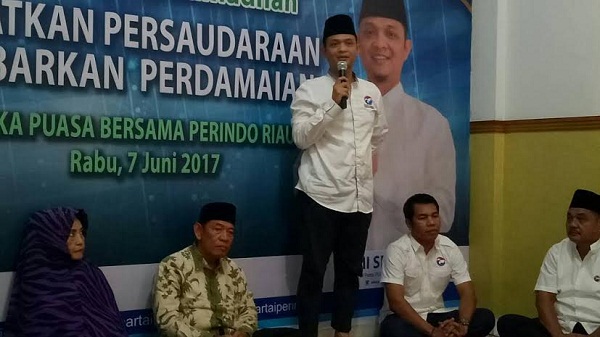 Gelar Buka Puasa Bersama, Perindo Riau Solidkan Dukungan untuk Ahmi Septari di Pilgubri 2018