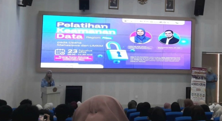 Unri Gelar Pelatihan Keamanan Data pada Usaha Mahasiswa dan UMKM