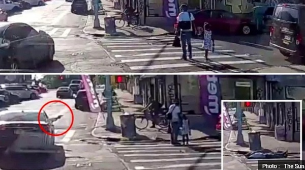 Sadis, Pria Ditembak Mati Saat Gandeng Putrinya Seberangi Jalan