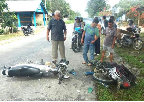 'Balago Kambiang' di Pangean, Dua Pengendara Motor Kritis dan Luka Berat