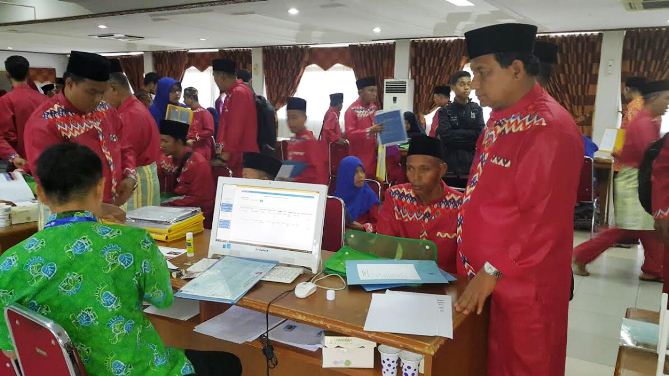 Hari Ini, 44 Orang Kafilah Pelalawan Lakukan Registrasi Jadi Peserta MTQ Riau