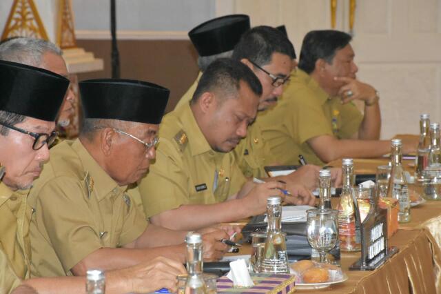 Bersama Anggota DPR Dapil Riau, Gubri dan Bupati/Walikota Bahas RPJMN 2020-2024 